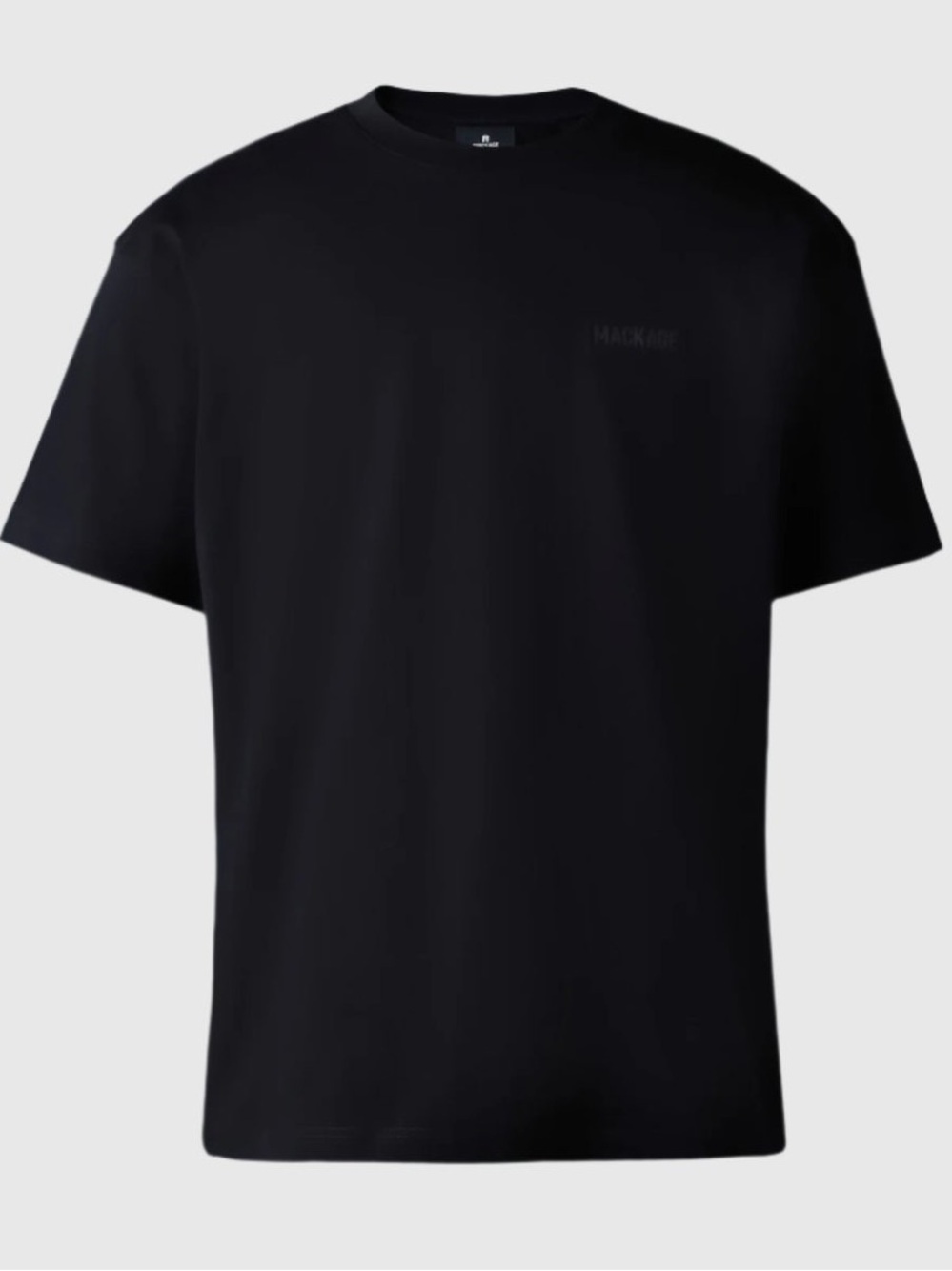 MACKAGE MEN TEE-R BLACK S - BRAND NEW MEN ORGANIC COTTON TSHIRT.